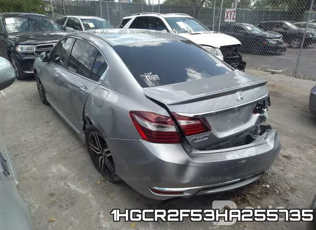 1HGCR2F53HA255735 фото 4