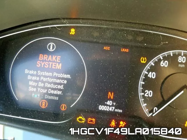 1HGCV1F49LA015840 фото 9