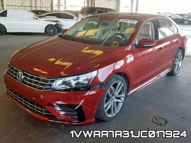 1VWAA7A31JC017924 фото 3