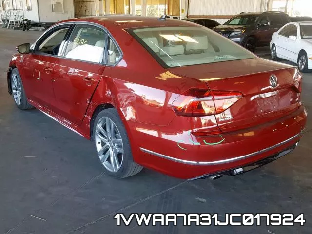 1VWAA7A31JC017924 фото 4