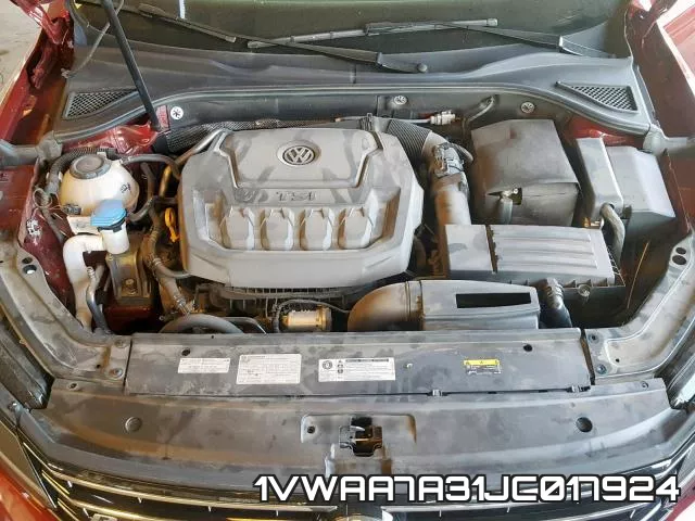 1VWAA7A31JC017924 фото 8