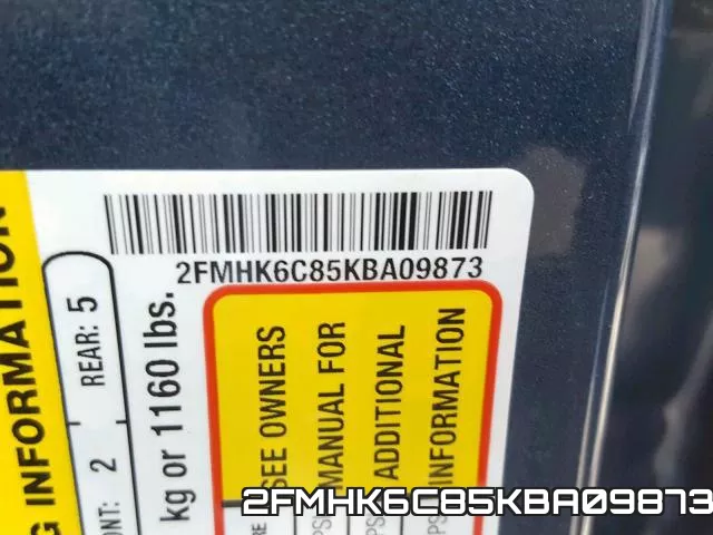 2FMHK6C85KBA09873 фото 2