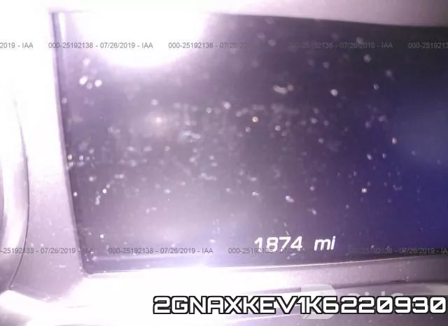 2GNAXKEV1K6220930 фото 8
