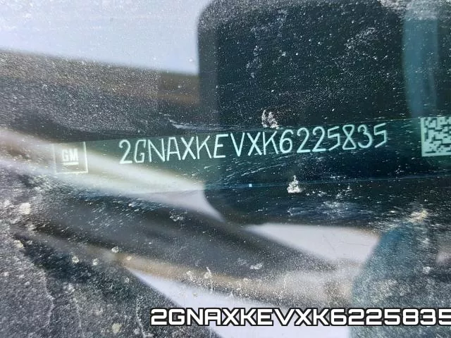 2GNAXKEVXK6225835 фото 2
