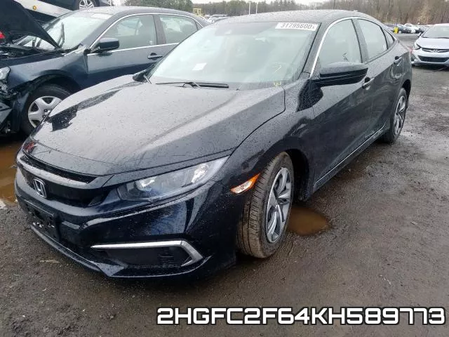 2HGFC2F64KH589773 фото 3