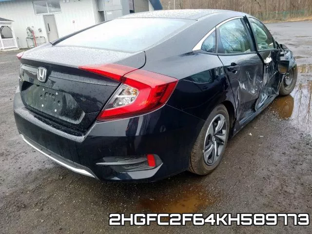 2HGFC2F64KH589773 фото 5