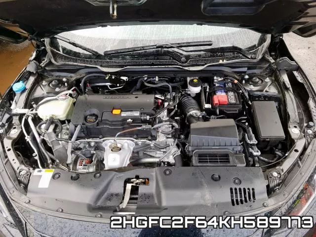 2HGFC2F64KH589773 фото 8
