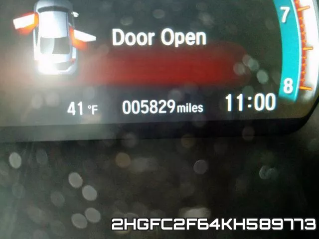 2HGFC2F64KH589773 фото 9