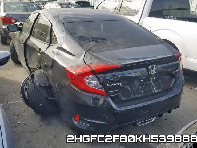 2HGFC2F80KH539888 фото 4