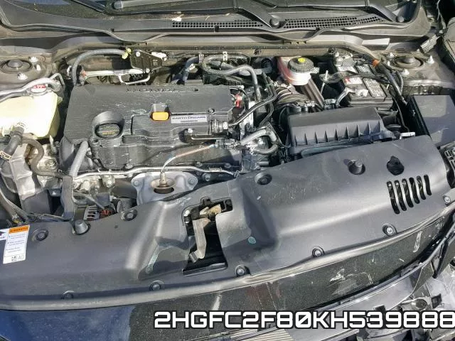 2HGFC2F80KH539888 фото 8