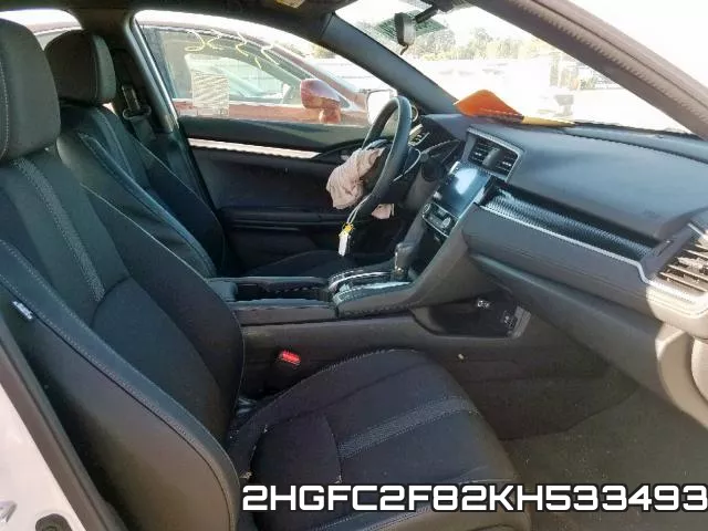 2HGFC2F82KH533493 фото 6