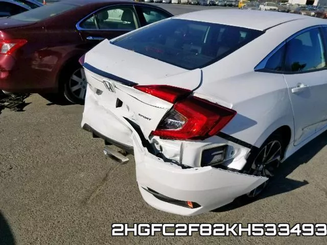 2HGFC2F82KH533493 фото 10