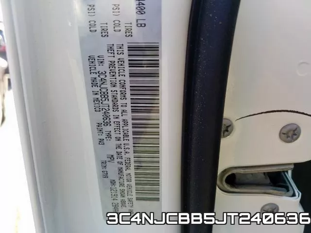 3C4NJCBB5JT240636 фото 2