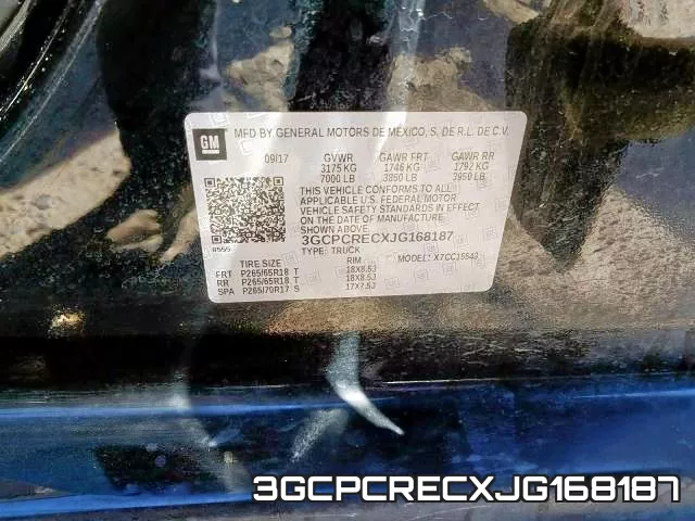 3GCPCRECXJG168187 фото 2