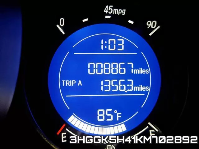 3HGGK5H41KM702892 фото 9
