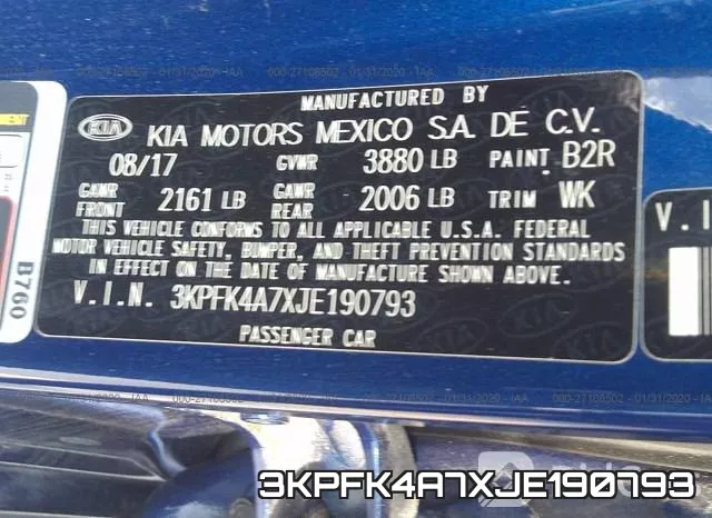 3KPFK4A7XJE190793 фото 10