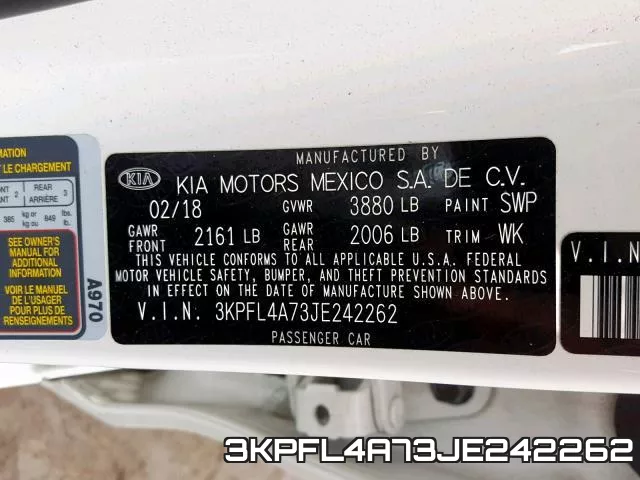 3KPFL4A73JE242262 фото 2