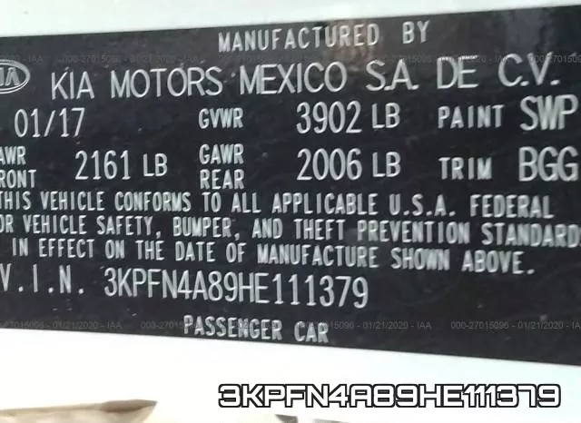 3KPFN4A89HE111379 фото 10