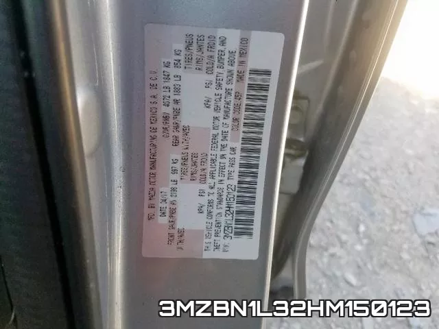 3MZBN1L32HM150123 фото 2