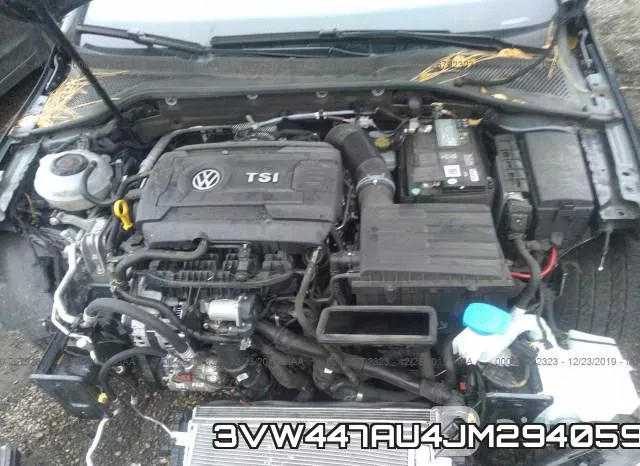 3VW447AU4JM294059 фото 2