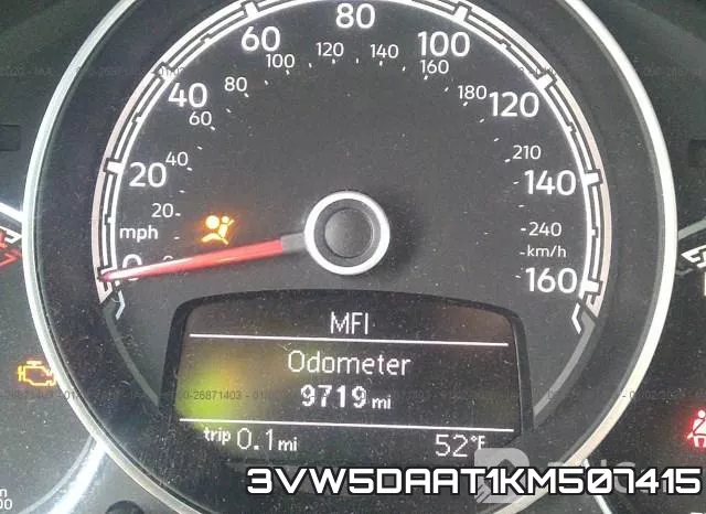 3VW5DAAT1KM507415 фото 8
