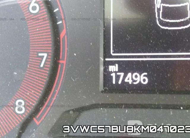 3VWC57BU8KM047023 фото 8