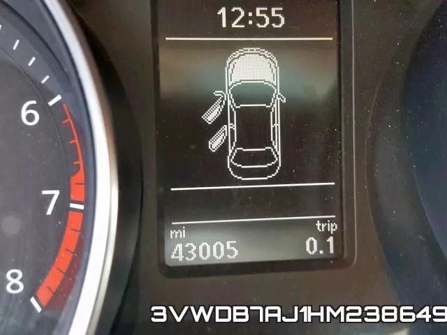 3VWDB7AJ1HM238649 фото 9