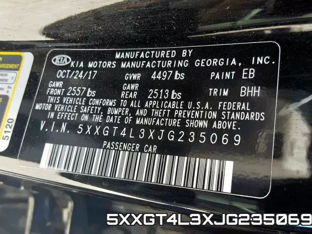 5XXGT4L3XJG235069 фото 2