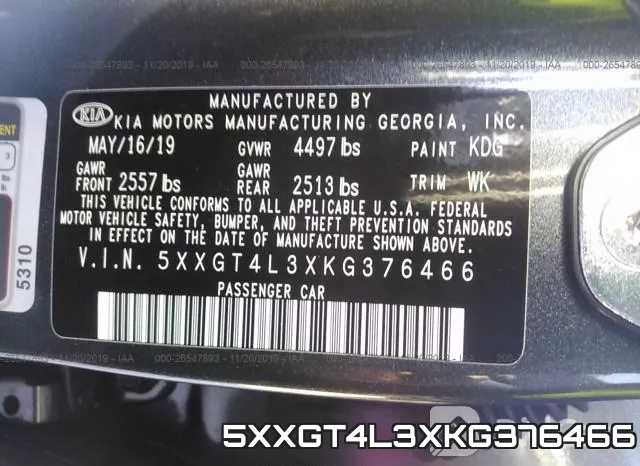 5XXGT4L3XKG376466 фото 10