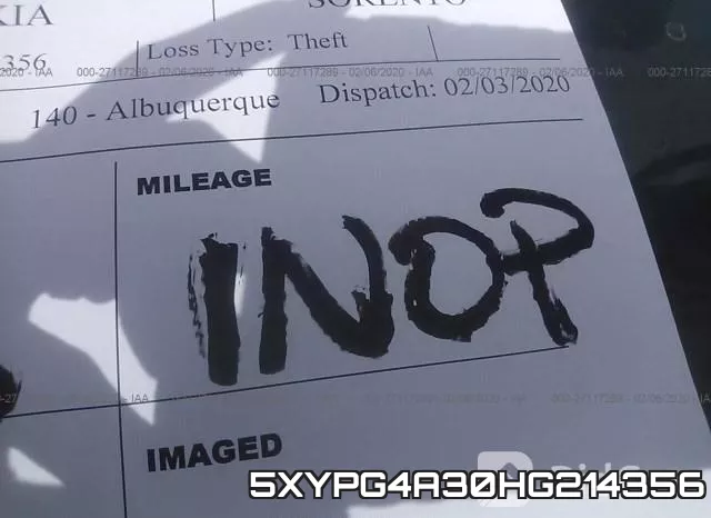 5XYPG4A30HG214356 фото 8