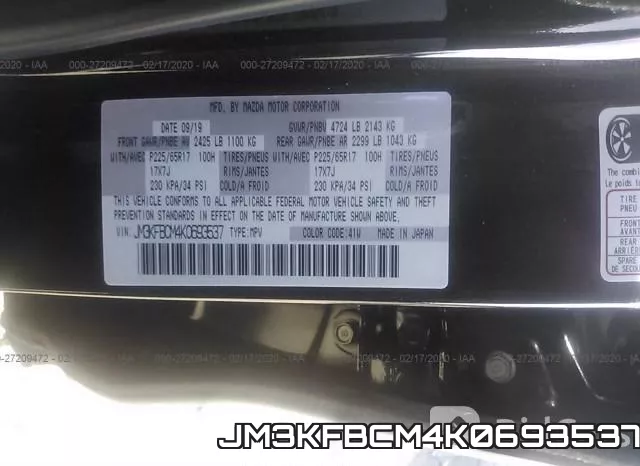 JM3KFBCM4K0693537 фото 10
