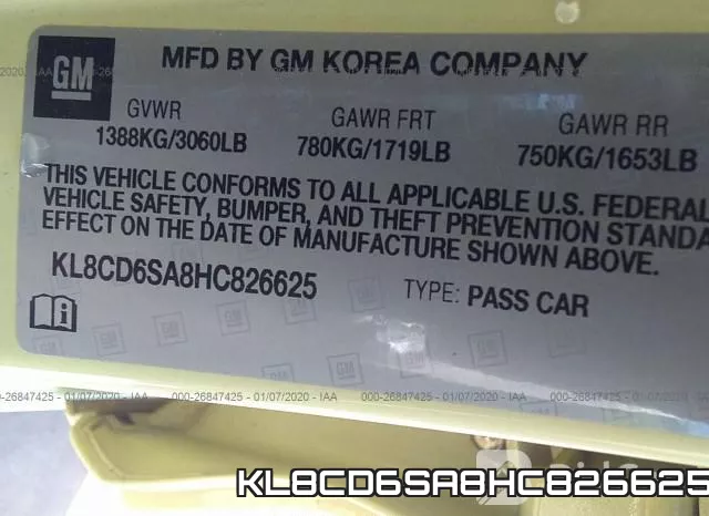 KL8CD6SA8HC826625 фото 10