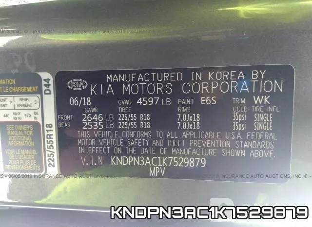 KNDPN3AC1K7529879 фото 10