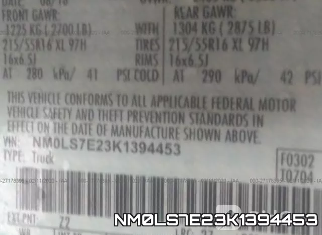 NM0LS7E23K1394453 фото 10