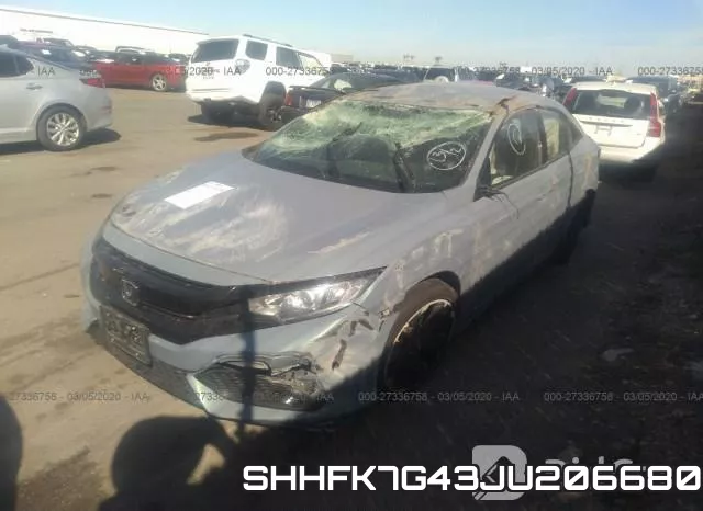 SHHFK7G43JU206680 фото 3