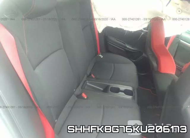 SHHFK8G76KU206173 фото 9