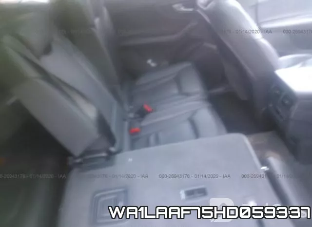 WA1LAAF75HD059337 фото 9