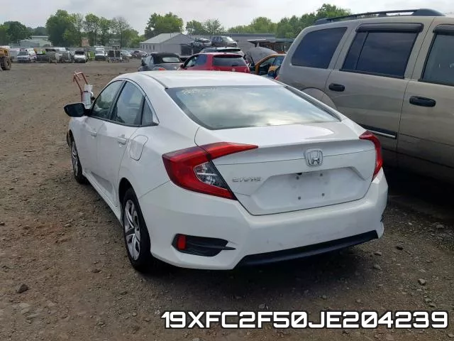 19XFC2F50JE204239 фото 4