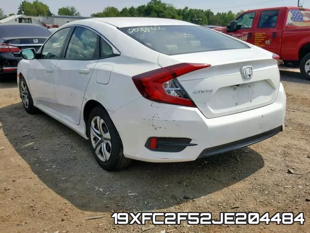 19XFC2F52JE204484 фото 4