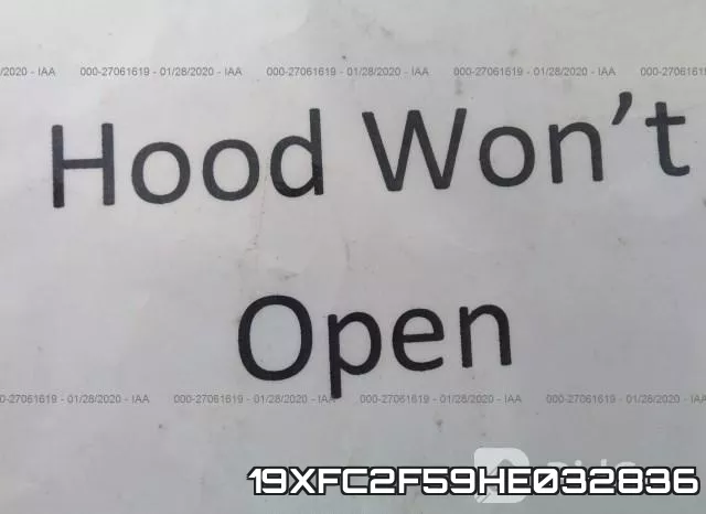 19XFC2F59HE032836 фото 2