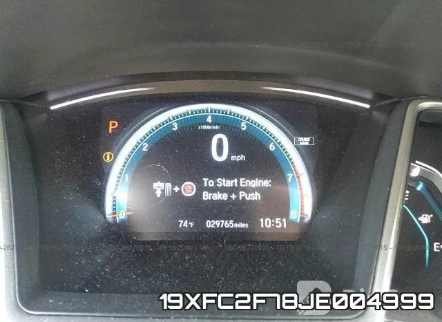 19XFC2F78JE004999 фото 8