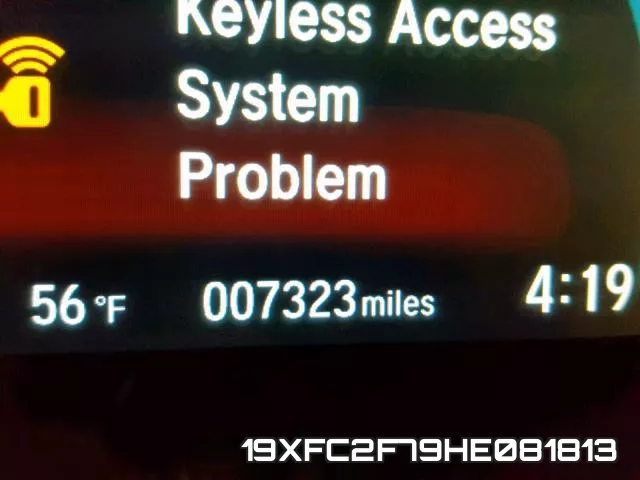 19XFC2F79HE081813 фото 9