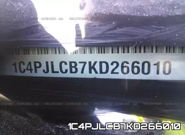 1C4PJLCB7KD266010 фото 10