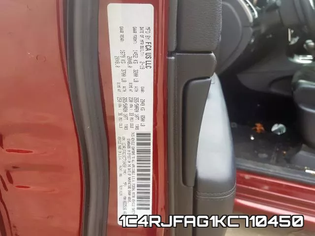 1C4RJFAG1KC710450 фото 2