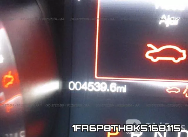 1FA6P8TH8K5168115 фото 8