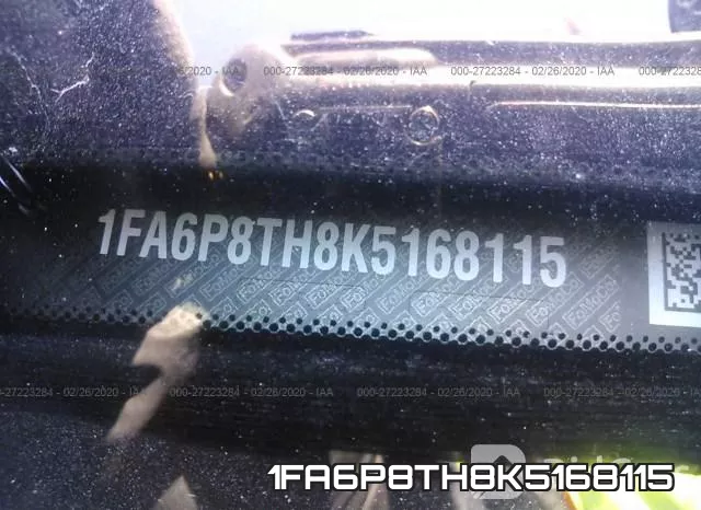 1FA6P8TH8K5168115 фото 10