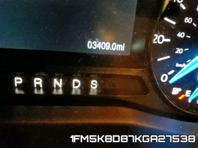 1FM5K8D87KGA27538 фото 9