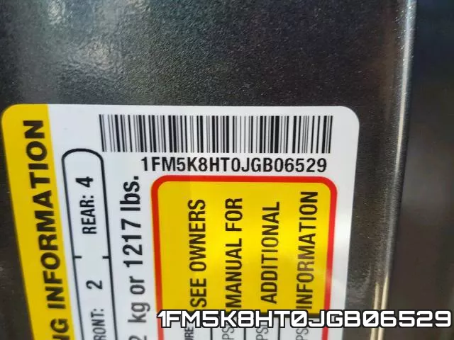 1FM5K8HT0JGB06529 фото 2