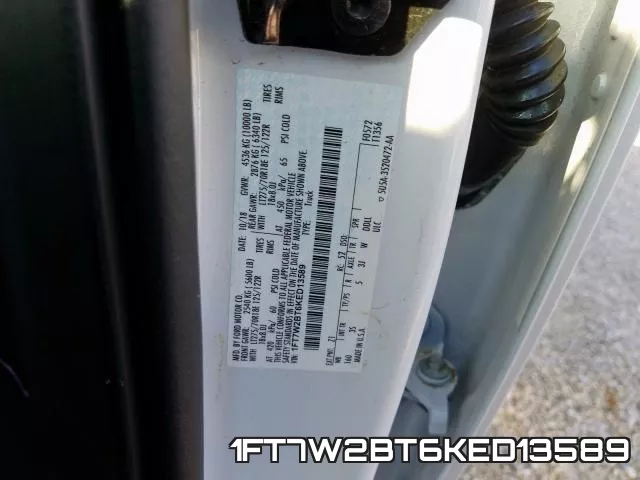 1FT7W2BT6KED13589 фото 2