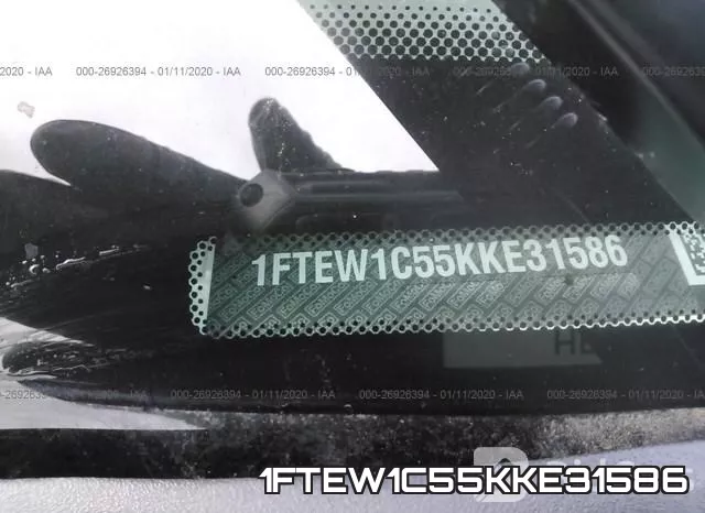 1FTEW1C55KKE31586 фото 10
